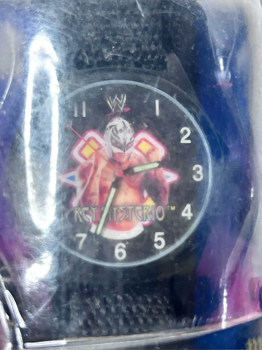 WWE Rey Mysterio Analog Wristwatch New with Adjustable Nylon Strap